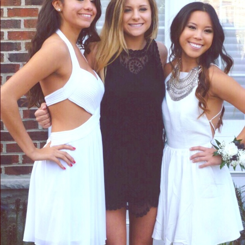 White Keepsake brand dress bought from Revolve!